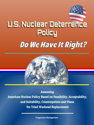 cover image of U.S. Nuclear Deterrence Policy